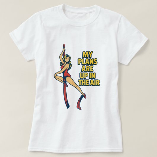 私の計画は航空家のエアシャツで決まっている Tシャツ (デザイン正面)