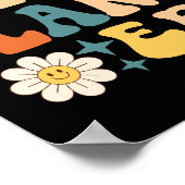 私の計画時代の結婚レトロGroovy ポスター (角)