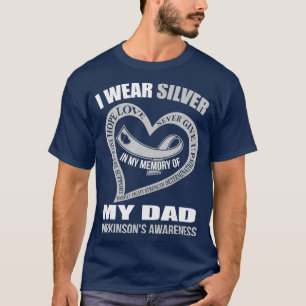 私の記憶では、私のパパPARKINSONS認識度 Tシャツ