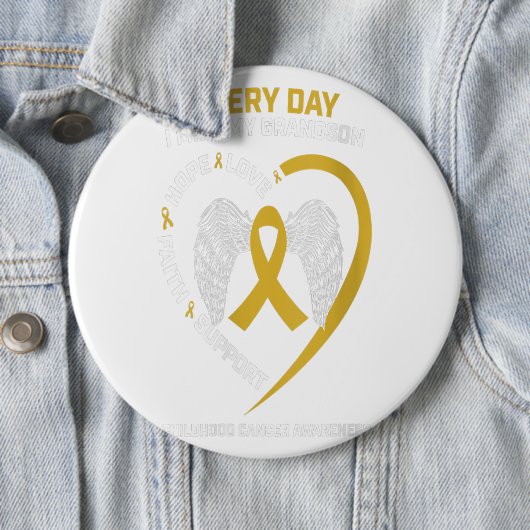 私の記憶の中の女性恋しく思孫の子供時代の贈り物 缶バッジ (インサイチュ)