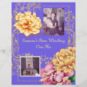 私の詩を見ている人がいる (正面)