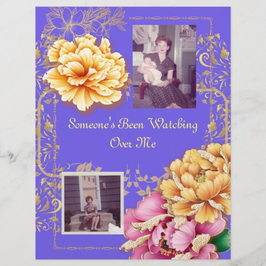 私の詩を見ている人がいる (正面)