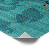 私の詩運であなたのハート ポスター (角)