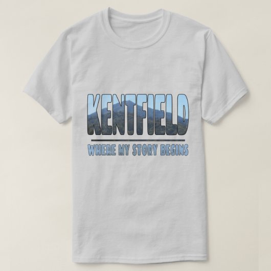 私の話が始まるKentfield Tamalpais山 Tシャツ (デザイン正面)