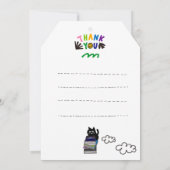 私の話はあなたのせいで明るい サンキューカード (裏面)