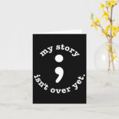 私の話はまだセミコロン自殺の待ち時間が終わっていない カード (黄色い花)