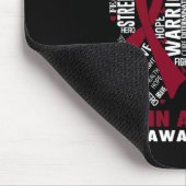 私の話はまだ脳動脈瘤の認識度 マウスパッド (コーナー)