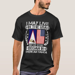 私の話はアメリカ・サモアで始まった Tシャツ