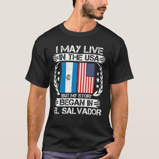 私の話はエルサルバドルで始まった Tシャツ (正面)