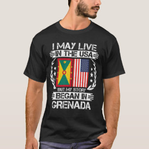 私の話はグレナダで始まった Tシャツ