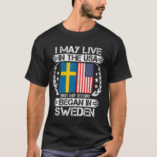 私の話はスウェーデンで始まった Tシャツ
