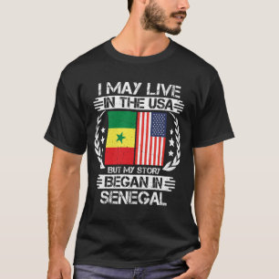 私の話はセネガルで始まった Tシャツ