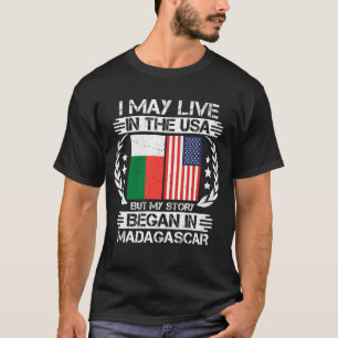 私の話はマダガスカルで始まった Tシャツ