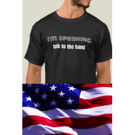 私の話は政治話引用文白おもしろい文字 Tシャツ