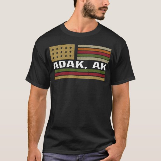 私の話はADAK AKで始まる Tシャツ (正面)