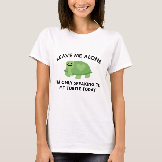 私の話亀だけが Tシャツ (正面)