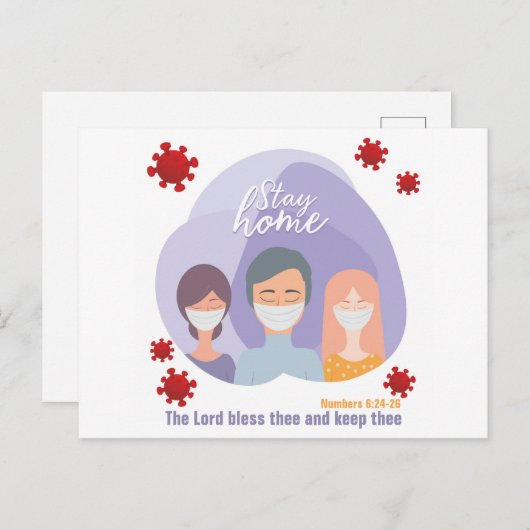 私の話恵み – はがき (正面/裏面)