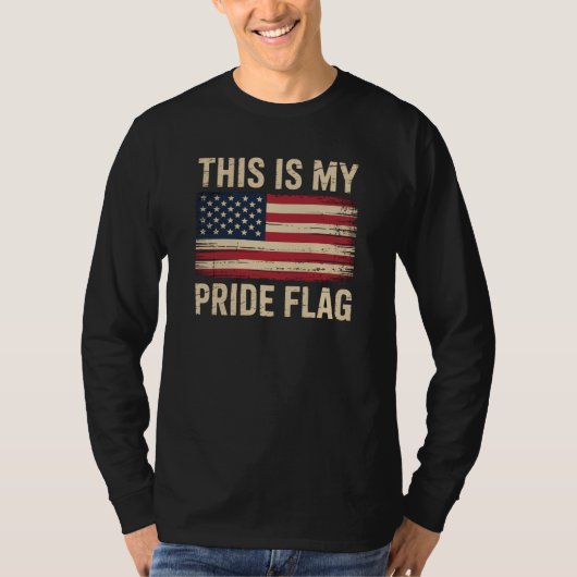 私の誇りとする旗 Tシャツ (正面)
