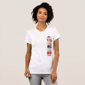 私の誇りを持ったトリンバゴニア伝統の Tシャツ (正面フル)