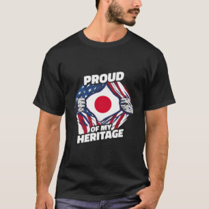 私の誇りを持った伝統 – 愛国的なアメリ日本のカ Tシャツ