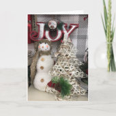 私の誇りを持った母さん****クリスマス**** シーズンカード (正面)