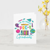 私の誇りを持ったK前卒業生は最終日 カード (黄色い花)