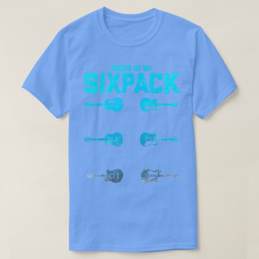 私の誇りを持ったSiパックのギタおもしろいーギタリスト Tシャツ (デザイン正面)