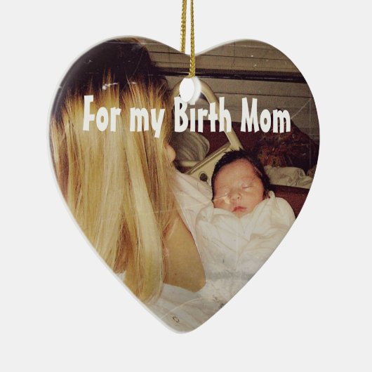 私の誕生のお母さんのオーナメントのため セラミックオーナメント (右)