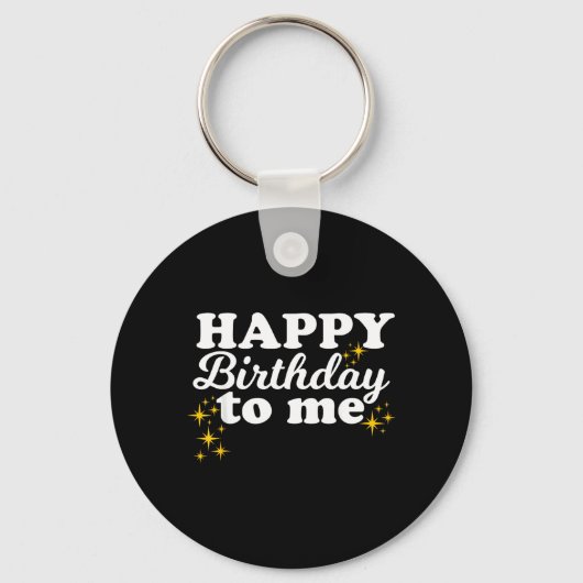 私の誕生日おめでとう キーホルダー (正面)