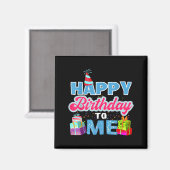私の誕生日おめでとう マグネット (正面/裏面)