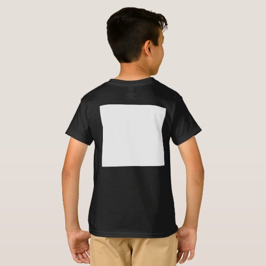 私の誕生日がシャツの裏にサインしてくれ! Tシャツ (裏面フル)