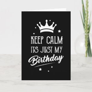 私の誕生日だ カード