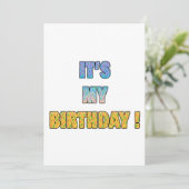 私の誕生日だ 招待状 (スタンド正面)