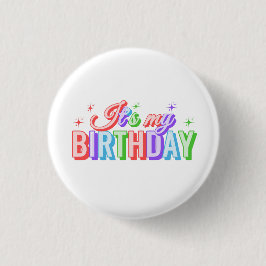 私の誕生日です 缶バッジ
