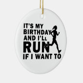 私の誕生日で走すもし。 セラミックオーナメント (右)