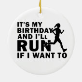 私の誕生日で走すもし。 セラミックオーナメント (裏面)