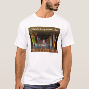 私の誕生日にこれをお願いします Tシャツ