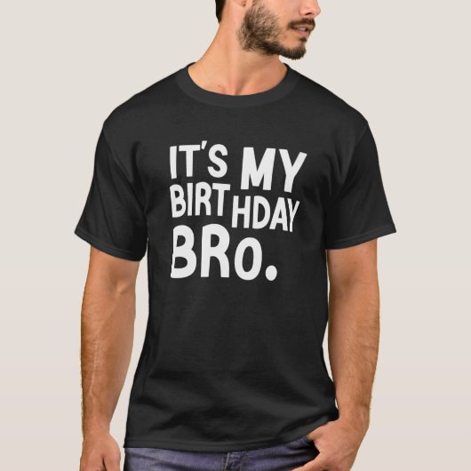 私の誕生日の少年誕生日パーティーだ Tシャツ (正面)