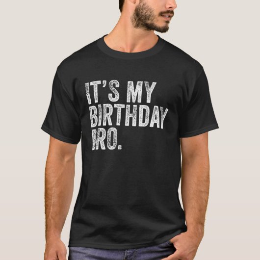 私の誕生日の少年誕生日パーティーだ Tシャツ (正面)