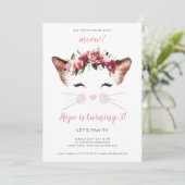 私の誕生日の招待を受けてくれるの？ 招待状 (スタンド正面)