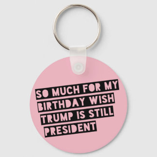 私の誕生日の願いトランプはまだpresている。 キーホルダー
