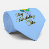 私の誕生日の首のタイ ネクタイ (ロール)