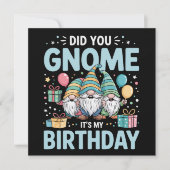 私の誕生日はノームが知ってる ノームズパーティー ノーム シーズンカード (正面)