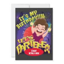 私の誕生日よ – さあ来よう！招待