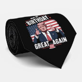 私の誕生日をもう一度すばらしいものに トランプ ネクタイ (ロール)