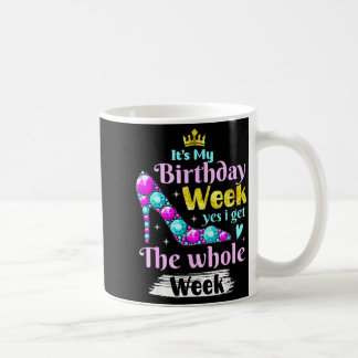 私の誕生日ウィークです!1週間のお祝い _1 コーヒーマグカップ