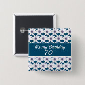 私の誕生日カスタム誕生日 缶バッジ (正面&裏面)