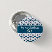 私の誕生日カスタム誕生日 缶バッジ (正面&裏面)