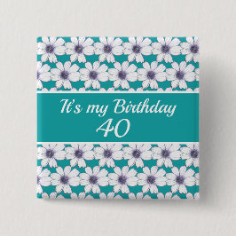 私の誕生日カスタム誕生日 缶バッジ