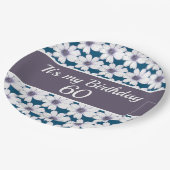 私の誕生日カスタム ペーパープレート (アングル)